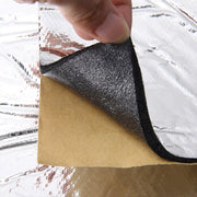 Cofano per auto, motore, isolamento acustico, cotone, calore, impermeabile, autoadesivo, calore per auto, isolamento acustico, cotone, dimensioni: 1 m x 1,4 m x 5 mm, Size: 1m x 1.4m x 5mm