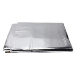 Cofano per auto, motore, isolamento acustico, cotone, calore, impermeabile, autoadesivo, calore per auto, isolamento acustico, cotone, dimensioni: 1 m x 1,4 m x 5 mm, Size: 1m x 1.4m x 5mm
