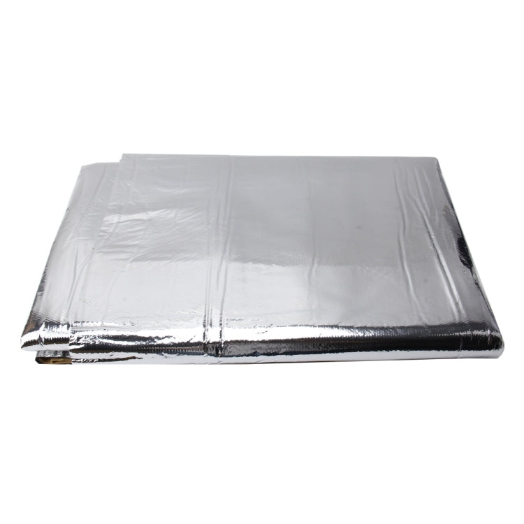 Cofano per auto, motore, isolamento acustico, cotone, calore, impermeabile, autoadesivo, calore per auto, isolamento acustico, cotone, dimensioni: 1 m x 1,4 m x 5 mm, Size: 1m x 1.4m x 5mm