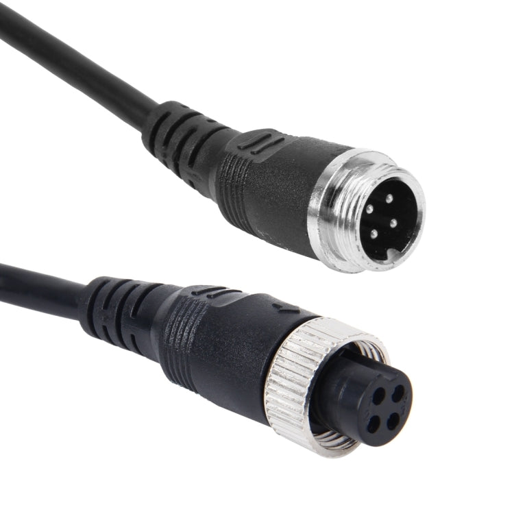 Cavo di estensione audio video con connettore aeronautico M12 4P da 10 m per DVR per telecamera CCTV, 10m