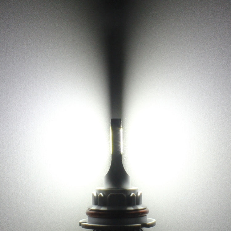 2 PZ 9007 18W 1800 LM 6000K IP68 Casnbus Faro LED per auto a corrente costante con 2 lampade COB, DC 9-36V, 9007