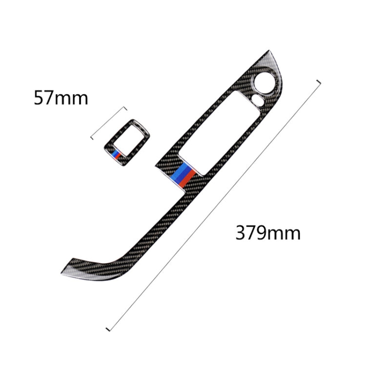 Pannello alzacristalli in fibra di carbonio per BMW Z4 2009-2015