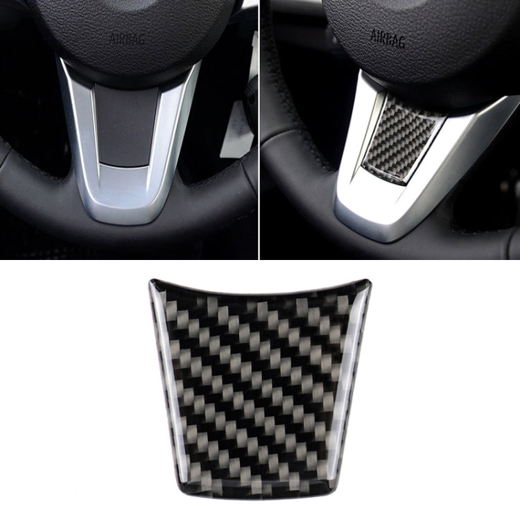 Adesivo volante in fibra di carbonio per BMW Z4 2009-2015