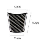 Adesivo volante in fibra di carbonio per BMW Z4 2009-2015