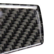 Adesivo decorativo in tinta unita per volante in fibra di carbonio per auto per BMW Z4 2009-2015, Steering Wheel Sticker(Solid Color)