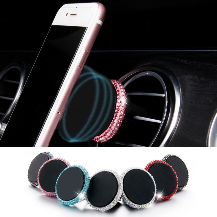 Supporto per cellulare con presa d'aria magnetica per auto Diamond, Air Outlet Holder (Colourful White), Air Outlet Holder(Black), Air Outlet e Holder(Colour), Air Outlet Holder(Pink), Air Outlet Holder(Blue), Air Outlet Holder(Red)                    ...