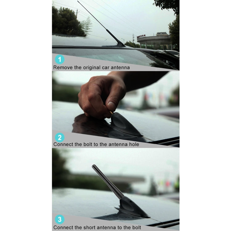 Antenna per auto modificata NP-28S, lunghezza: 10 cm, Length: 10cm