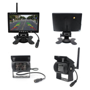 PZ-607-W1-A Telecamere singole wireless Telecamera posteriore Visione notturna a infrarossi Vista posteriore Sistema di retromarcia parcheggio, PZ-607-W1-A