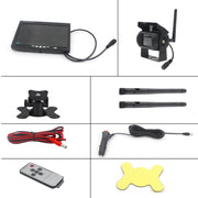PZ-607-W1-A Telecamere singole wireless Telecamera posteriore Visione notturna a infrarossi Vista posteriore Sistema di retromarcia parcheggio, PZ-607-W1-A