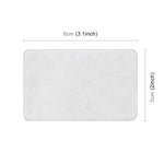 Adesivo decorativo casuale con motivo a bandiera USA a forma di rettangolo per auto, USA Flag Rectangle Shape