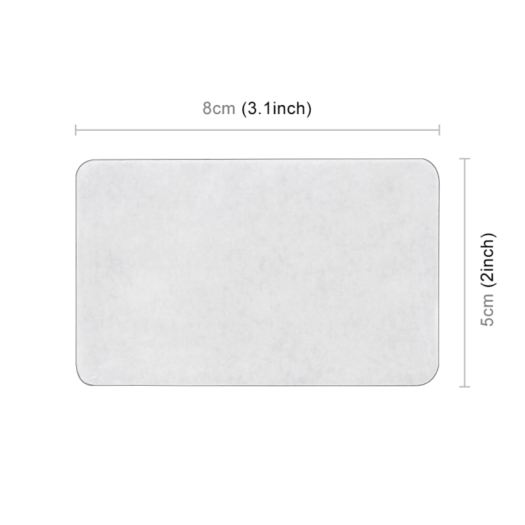 Adesivo decorativo casuale con motivo a bandiera USA a forma di rettangolo per auto, USA Flag Rectangle Shape