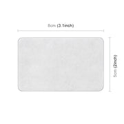 Adesivo decorativo casuale con motivo a bandiera USA a forma di rettangolo per auto, USA Flag Rectangle Shape