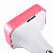 B2 Dual USB Ricarica Trasmettitore FM Bluetooth Kit per auto lettore musicale MP3, supporto per chiamate in vivavoce, scheda TF e disco U, B2 (Black), B2 (Pink), B2 (Gold), B2 (Rose Gold), B2 (Silver)