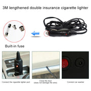 Strumenti per il lavaggio dei veicoli della lavatrice per accendisigari per auto all'aperto ad alta pressione con doppia pompa DC 12V, Double Pump