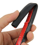 Striscia sigillante per la riduzione del rumore dell'auto a forma di D grande con adesivo, lunghezza: 5 m, Length: 5m Big D-shaped