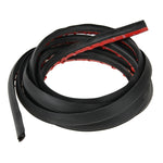 Striscia sigillante per la riduzione del rumore dell'auto a forma di P con adesivo, lunghezza: 5 m, Length: 5m P-shaped