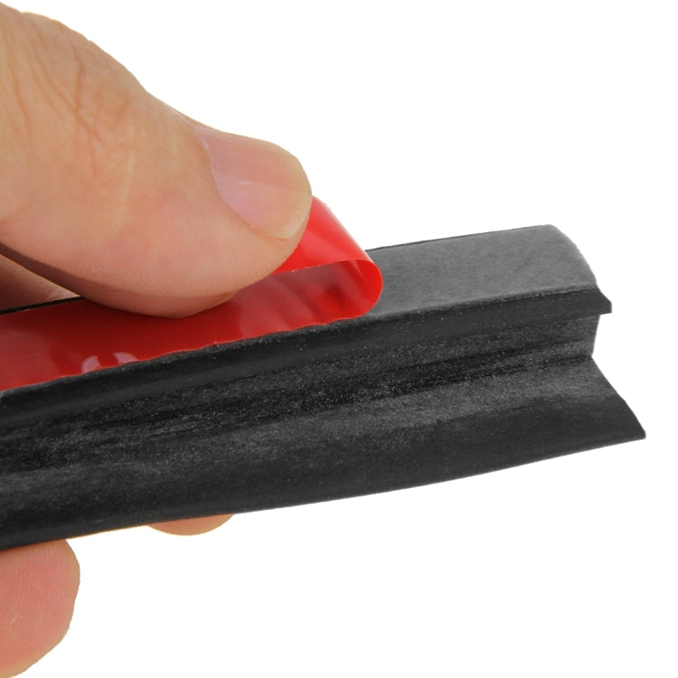 Striscia sigillante per la riduzione del rumore dell'auto a forma di P con adesivo, lunghezza: 5 m, Length: 5m P-shaped