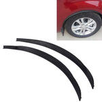 2 pezzi 54 cm adesivi per auto in gomma grandi strisce ad arco tondo universali parafanghi ruota sopracciglio decalcomania adesivo sopracciglio coperture per auto strisce nere ad arco tondo a strisce, 54cm, 75 x 2cm, 45 x 2cm