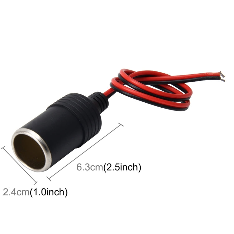 Presa accendisigari per auto DC 12V, lunghezza cavo prolunga: 35 cm, 12V Length: 35 cm