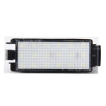 Luce targa da 2 pezzi con 18 lampade SMD-3528 per Renault, 2W 120LM, 6000K, DC12V (luce bianca), For Renault