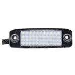 Luce targa a LED da 2 pezzi con 18 lampade SMD-3528 per Hyundai Sonata, 2W 120LM, 6000K, DC12V (luce bianca), For Hyundai Sonata