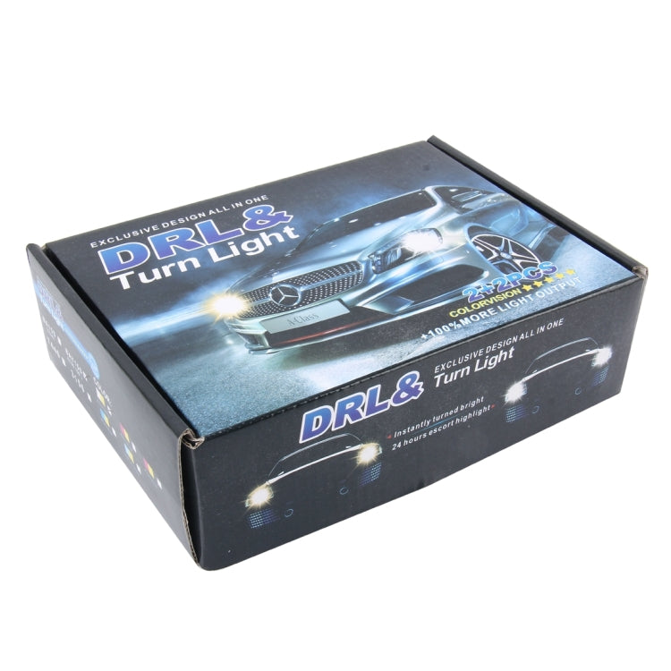 2 pezzi 1156/Ba15s 5W 300LM 66LED SMD-4014 Lampadina posteriore per auto Indicatore di direzione Lampada per retromarcia automatica Luce di marcia diurna Sorgente per auto (luce bianca + luce gialla), Lunghezza cavo: 1 m, 1156/Ba15s 5W
