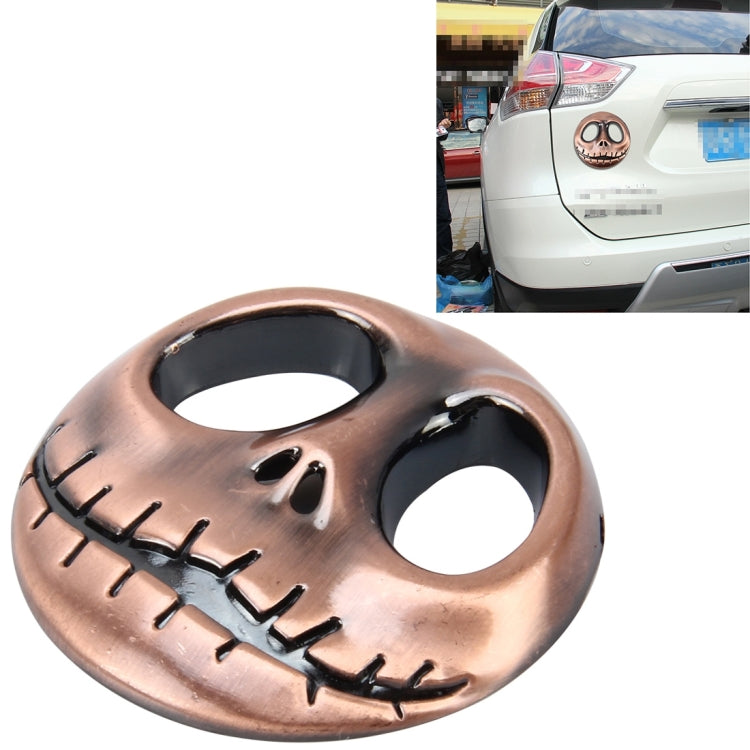 Adesivo per auto a forma di osso del teschio Adesivi per auto di moda in metallo 3D, Skull Bone, Skull Bone2, Skull Bone White, Skull Bone Yellow