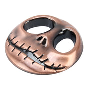 Adesivo per auto a forma di osso del teschio Adesivi per auto di moda in metallo 3D, Skull Bone, Skull Bone2, Skull Bone White, Skull Bone Yellow