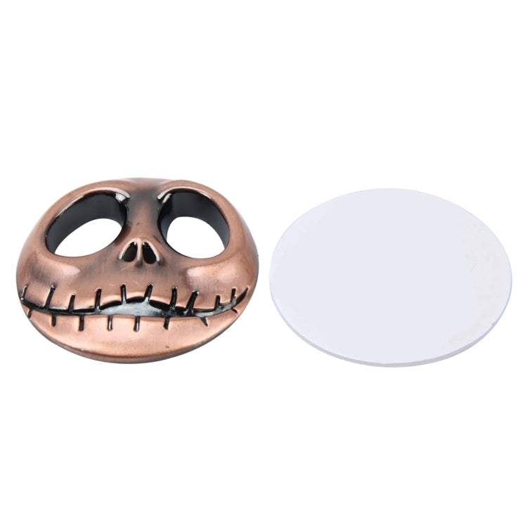 Adesivo per auto a forma di osso del teschio Adesivi per auto di moda in metallo 3D, Skull Bone, Skull Bone2, Skull Bone White, Skull Bone Yellow