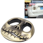 Adesivo per auto a forma di osso del teschio Adesivi per auto di moda in metallo 3D, Skull Bone, Skull Bone2, Skull Bone White, Skull Bone Yellow