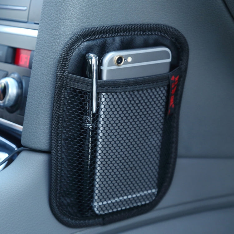 Borsa portaoggetti multifunzionale per seggiolino auto, zaino per auto, dimensioni: 16,9x12,4x0,4 cm, Size:16.9*12.4*0.4cm
