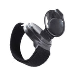 Specchietto retrovisore con cinturino da polso per bracciolo specchietto retrovisore da 360 gradi per bicicletta, Wrist Strap Rear View Mirror