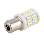 2 PZ 1156 / BA15S 4.5W DC 12V 6000K 290LM Car Auto Ceramica Indicatori di direzione / Luce di retromarcia 27 LED Lampade SMD-7020, con obiettivo per proiettore, 1156 / BA15S