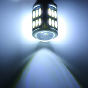 2 PZ 1156 / BA15S 4.5W DC 12V 6000K 290LM Car Auto Ceramica Indicatori di direzione / Luce di retromarcia 27 LED Lampade SMD-7020, con obiettivo per proiettore, 1156 / BA15S