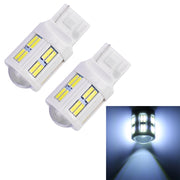 2 PZ T20 / 7440 3W DC 12V 6000K 200LM Car Auto Ceramica Luci di direzione / Luce di retromarcia 16LED SMD-7020 Lampade, con obiettivo del proiettore, T20 / 7440