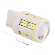 2 PZ T20 / 7440 3W DC 12V 6000K 200LM Car Auto Ceramica Luci di direzione / Luce di retromarcia 16LED SMD-7020 Lampade, con obiettivo del proiettore, T20 / 7440