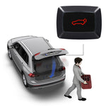 Interruttore di rilascio del bagagliaio del portellone posteriore elettrico per auto universale LED Interruttore della porta del bagagliaio posteriore, Universal