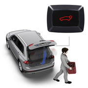 Interruttore di rilascio del bagagliaio del portellone posteriore elettrico per auto universale LED Interruttore della porta del bagagliaio posteriore, Universal