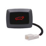 Interruttore di rilascio del bagagliaio del portellone posteriore elettrico per auto universale LED Interruttore della porta del bagagliaio posteriore, Universal