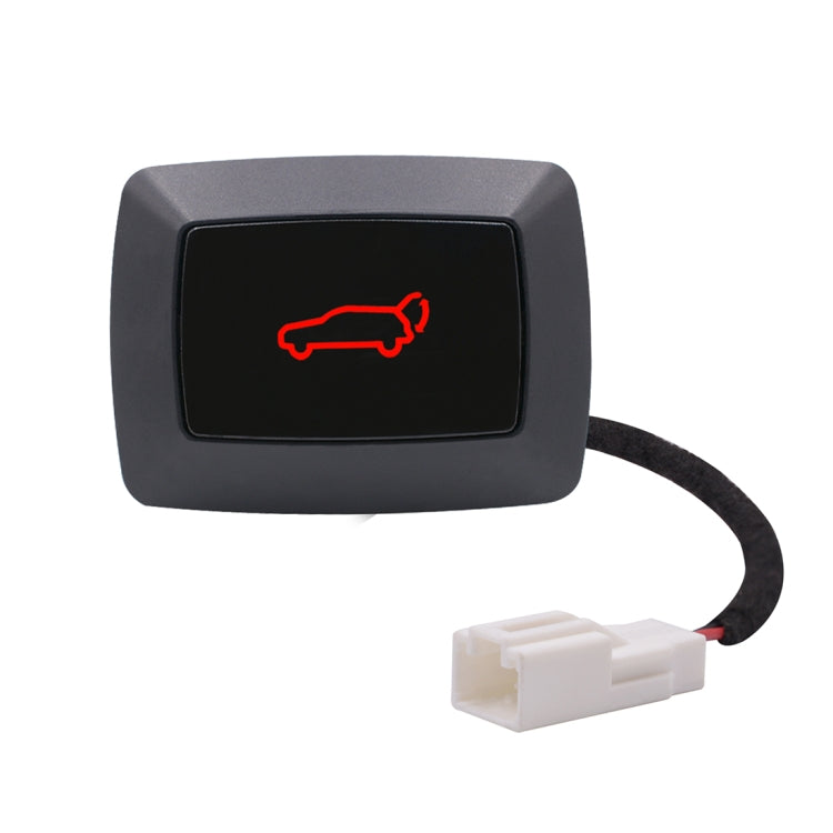 Interruttore di rilascio del bagagliaio del portellone posteriore elettrico per auto universale LED Interruttore della porta del bagagliaio posteriore, Universal