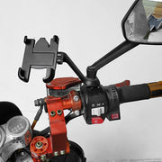 Staffa in lega di alluminio per specchietto retrovisore moto