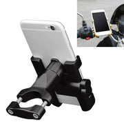 Staffa per telefono in lega di alluminio per manubrio moto, adatta per dispositivi da 60-100 mm, Handlebar Bracket for 60-100mm