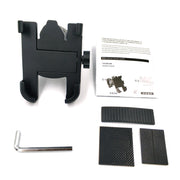 Staffa per telefono in lega di alluminio per manubrio moto, adatta per dispositivi da 60-100 mm, Handlebar Bracket for 60-100mm