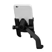 Staffa per telefono in lega di alluminio per specchietto retrovisore moto, adatta per dispositivi da 60-100 mm, Rear View Mirror for 60-100mm