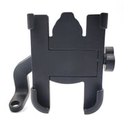 Staffa per telefono in lega di alluminio per specchietto retrovisore moto, adatta per dispositivi da 60-100 mm, Rear View Mirror for 60-100mm