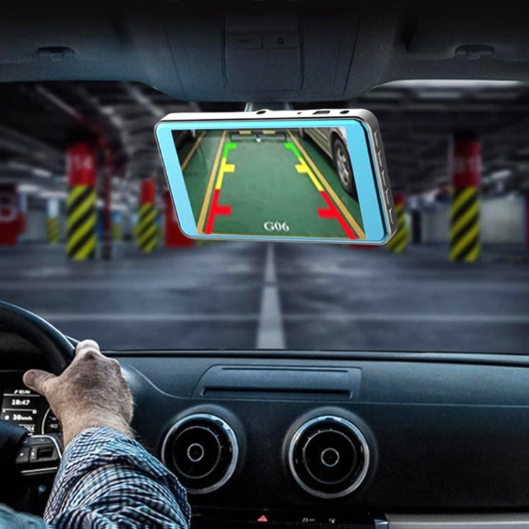X96 4 pollici 2.5D Full HD 1080P Smart Car multifunzionale Dual Lens Video Record Camera Supporto TF Card / Rilevamento movimento, X96