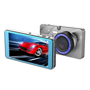 X96 4 pollici 2.5D Full HD 1080P Smart Car multifunzionale Dual Lens Video Record Camera Supporto TF Card / Rilevamento movimento, X96