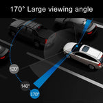 X96 4 pollici 2.5D Full HD 1080P Smart Car multifunzionale Dual Lens Video Record Camera Supporto TF Card / Rilevamento movimento, X96