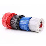 Adesivo decorativo universale per soglia portiera auto, dimensioni: 5 cm x 3 m, Size : 5CM x 3M(Black), Size : 5CM x 3M(Blue), Size : 5CM x 3M(Red), Size : 5CM x 3M(White)