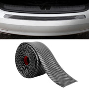 Adesivo decorativo universale per soglia portiera auto, dimensioni: 7 cm x 3 m, Size : 7CM x 3M(Black)